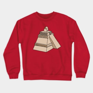 Ancient Egyptian Painting - Pyramid Crewneck Sweatshirt